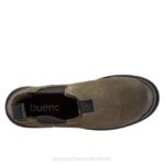 FT6672 Bueno Footwear Easy Women Khaki Nubuck Boots - Image 4