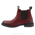 FT6673 Bueno Footwear Easy Women Dark Red Nubuck Boots - Image 2