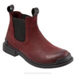 FT6673 Bueno Footwear Easy Women Dark Red Nubuck Boots