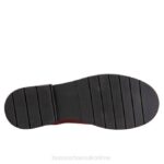 FT6673 Bueno Footwear Easy Women Dark Red Nubuck Boots - Image 5