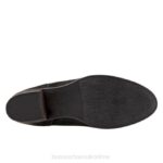 FT6674 Bueno Footwear Keri Women Black Nubuck Boots - Image 5