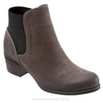 FT6675 Bueno Footwear Keri Women Grey Nubuck Boots