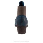 FT6676 Bueno Footwear Keri Women Blue Nubuck Boots - Image 3