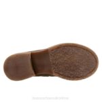 FT6677 Bueno Footwear Teddy Women Khaki Nubuck Boots - Image 5