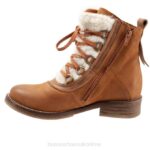 FT6679 Bueno Footwear Teddy Women Tobacco Nubuck Boots - Image 2