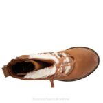 FT6679 Bueno Footwear Teddy Women Tobacco Nubuck Boots - Image 4