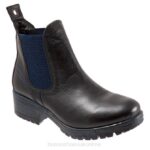 FT6680 Bueno Footwear Florida Women Black Blue Boots