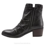 FT6687 Bueno Footwear Connie Women Black Boots - Image 2