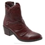 FT6689 Bueno Footwear Connie Women Merlot Boots