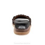 FT6693 Bueno Footwear Emelia Women Black Flats - Image 3