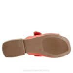 FT6695 Bueno Footwear Audrey Women Coral Flats - Image 5