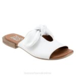 FT6697 Bueno Footwear Audrey Women White Flats