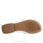 FT6697 Bueno Footwear Audrey Women White Flats - Image 5