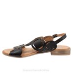 FT6699 Bueno Footwear Avril Women Black Flats - Image 2